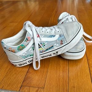 GUC Vans Disney 50th Anniversary Skate Shoes - Mens Size 5 / Womens 6.5